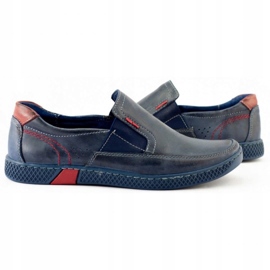 KOMODO Herren Slipper 912 marineblau 4