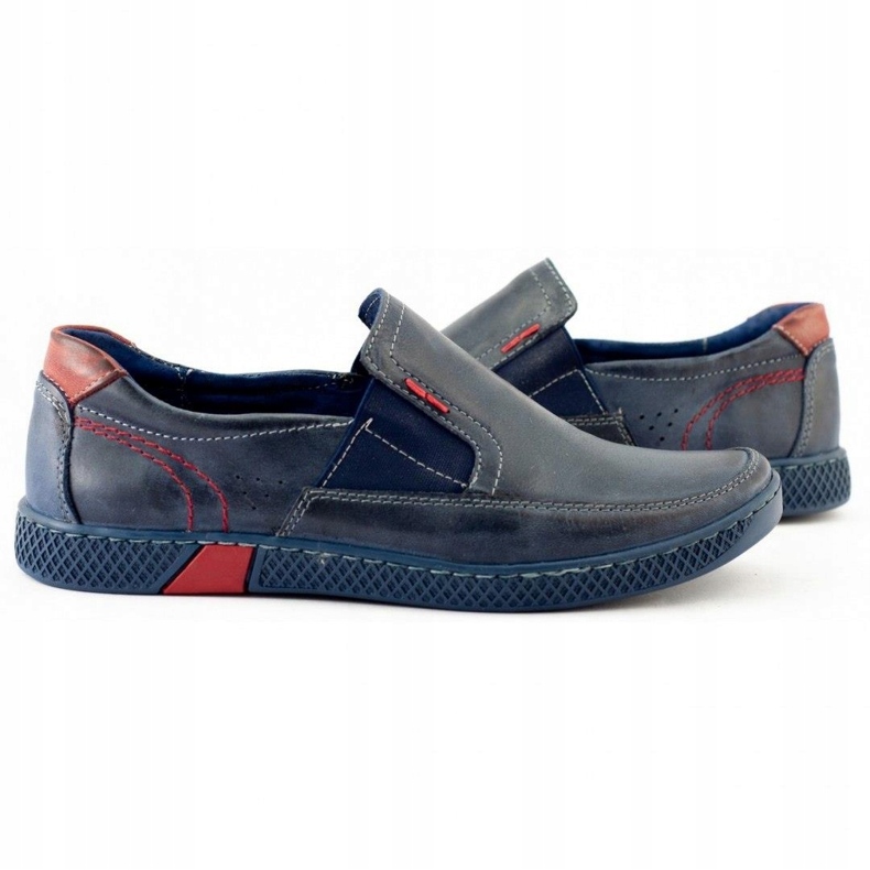 KOMODO Herren Slipper 912 marineblau 4
