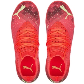 Puma Future 3.4 It Jr 107013 03 Fußballschuhe rot orangen und rottöne 1