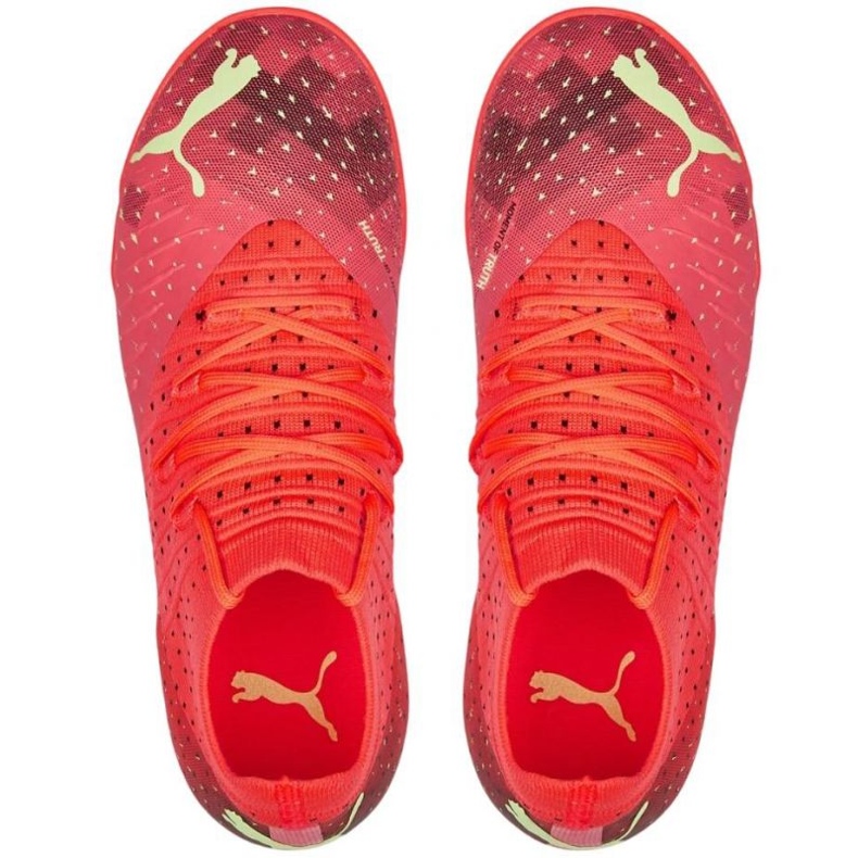 Puma Future 3.4 It Jr 107013 03 Fußballschuhe rot orangen und rottöne 1