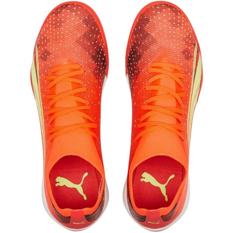 Puma Ultra Match Tt M 106903 03 Fußballschuhe rot orangen und rottöne 1