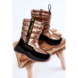 Warme Schneestiefel aus Wolle für Kinder auf Golden Delhi Slider 3