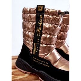 Warme Schneestiefel aus Wolle für Kinder auf Golden Delhi Slider 4