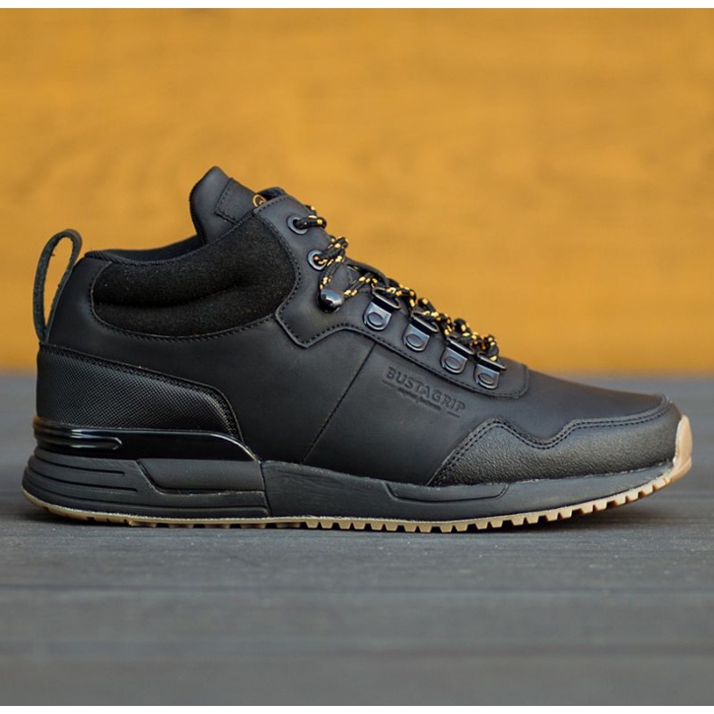 Hohe Lederstiefel Jogger Pro Bustagrip M MRM6A schwarz 1