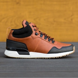 Hohe Lederstiefel Jogger Pro Bustagrip M MRM6B braun 1