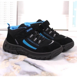 Befado Jr BEF37A wasserdichte hohe Trekkingschuhe schwarz 2