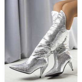 Kova Silber isolierte Stiefel silber- 1