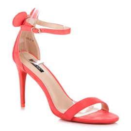 Vices Wildleder-Heels mit Ohren rot 1