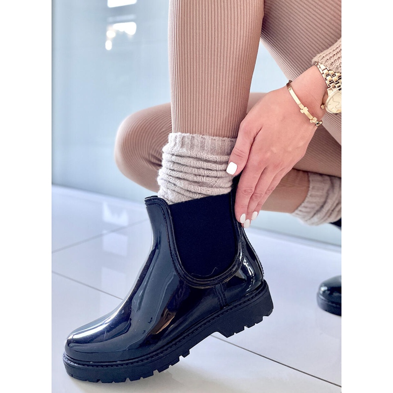 BM Damen Galoschen kurze Jodhpur Stiefeletten Essence Black schwarz 2