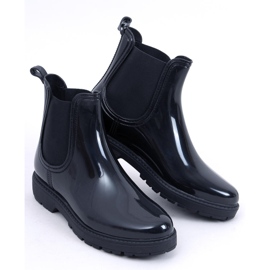 BM Damen Galoschen kurze Jodhpur Stiefeletten Essence Black schwarz 5