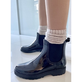 BM Damen Galoschen kurze Jodhpur Stiefeletten Essence Black schwarz 3