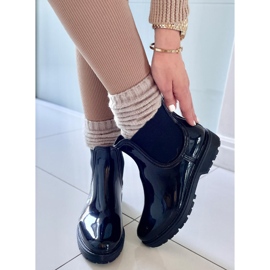 BM Damen Galoschen kurze Jodhpur Stiefeletten Essence Black schwarz 4