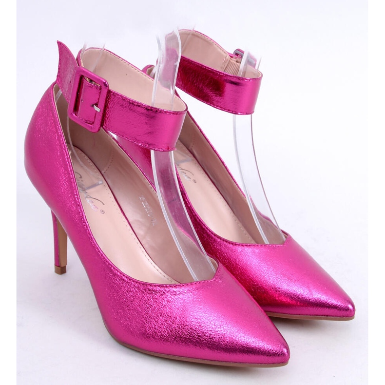 Stilettos in Metallic-Stilettos von Claire Fushia rosa 2