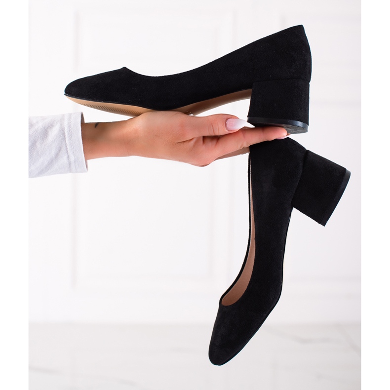 Goodin Schwarze klassische Pumps 1
