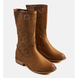 PA1 Bitsis braune Kinderstiefel 1