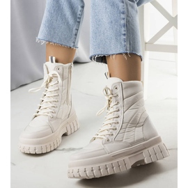 Arinna beige isolierte Schneestiefel 2