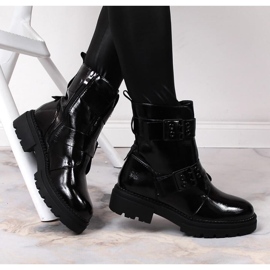 Stiefel mit isolierten Schnallen Laura La.Fi W PMR24A schwarz 2