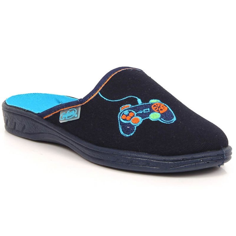 Befado Jr BEF40B Hausschuhe marineblau 2