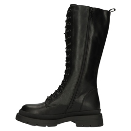 Warme Offiziersstiefel Filippo W PAW398 schwarz 1