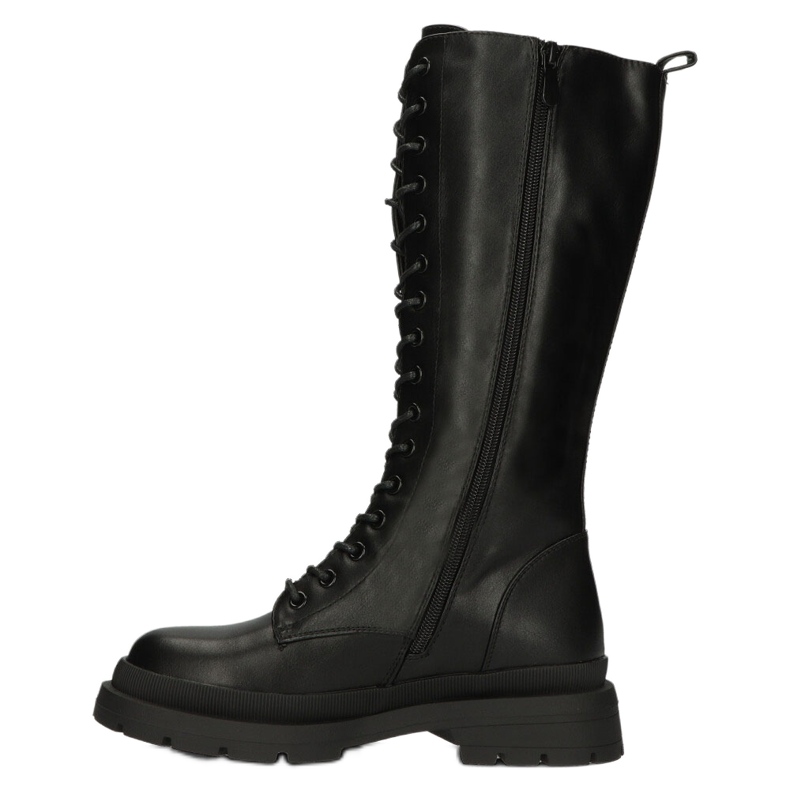 Warme Offiziersstiefel Filippo W PAW398 schwarz 1