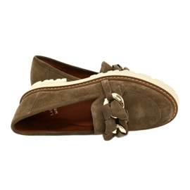 Frauenschuhe mit Zierendekoration Laura Messi 2523 Grün 4