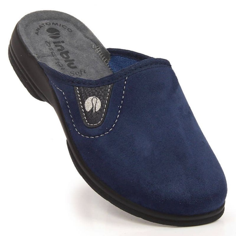 Bequeme Hausschuhe Inblu M ARC24A marineblau 1