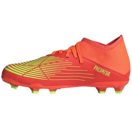 Adidas Predator Edge.3 Fg Jr GW0980 Fußballschuhe rot orangen und rottöne 1