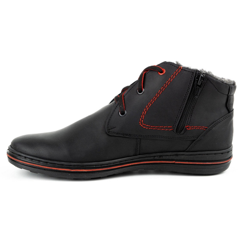 Polbut Damen Winter isolierte Stiefel 339 schwarz 1