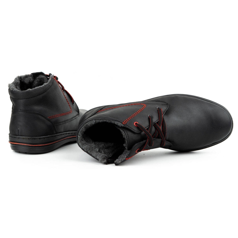 Polbut Damen Winter isolierte Stiefel 339 schwarz 3