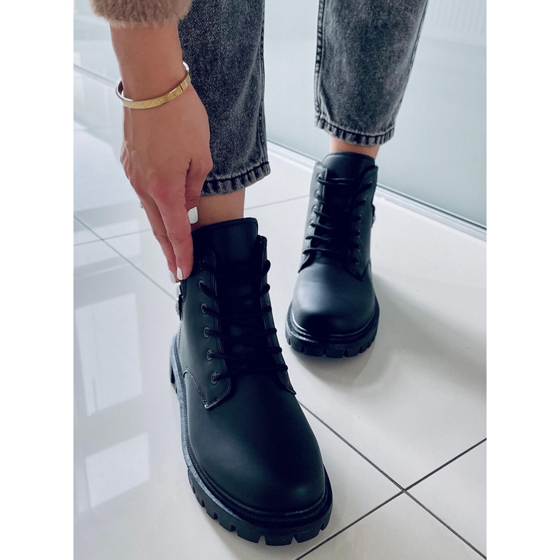 BM Trapperstiefel für Damen von Atomic Black schwarz 1