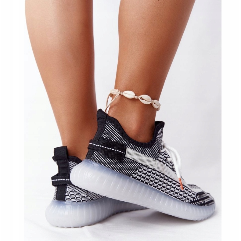 PA1 Sportschuhe auf einer Gelsohle Schwarz Freestyler weiß 3