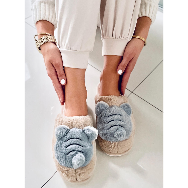 PA1 Damenhausschuhe Pearl Beige 1