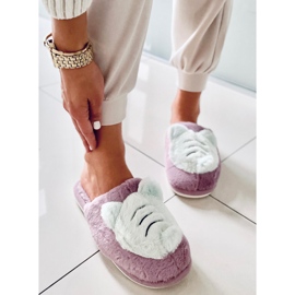 PA1 Damenhausschuhe Pearl Purple violett mehrfarbig 2