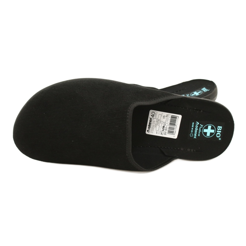 Herren Cordslipper Adanex schwarz 4