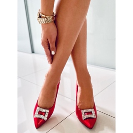 PA1 Verzierte Pumps von Deborah Red für Damen rot 1