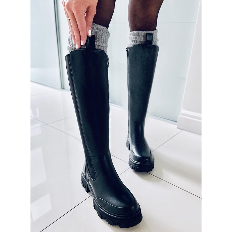 PA1 Booties mit elastischem Obermaterial von Roberts Black schwarz 2