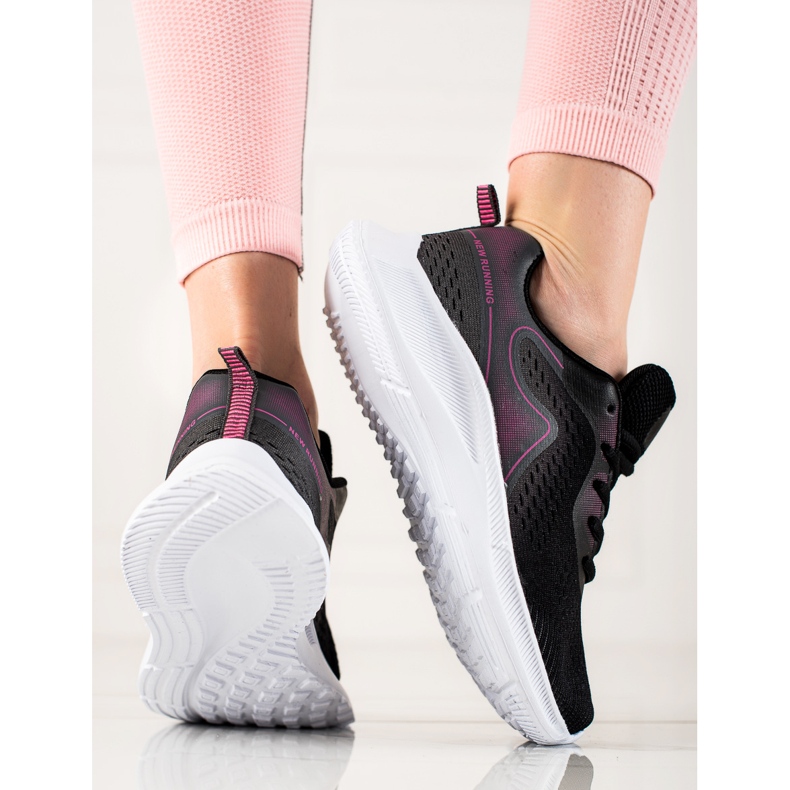 TRENDI Stylische Sportschuhe schwarz 2