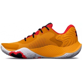 Under Armour Spawn 4 M 3024971 800 Basketballschuhe mehrfarbig orangen und rottöne 1