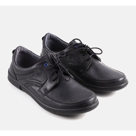 Schwarze Herrenschuhe von Lukio 1