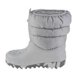 Crocs Classic Neo Puff Boot 207684-007 grau 1