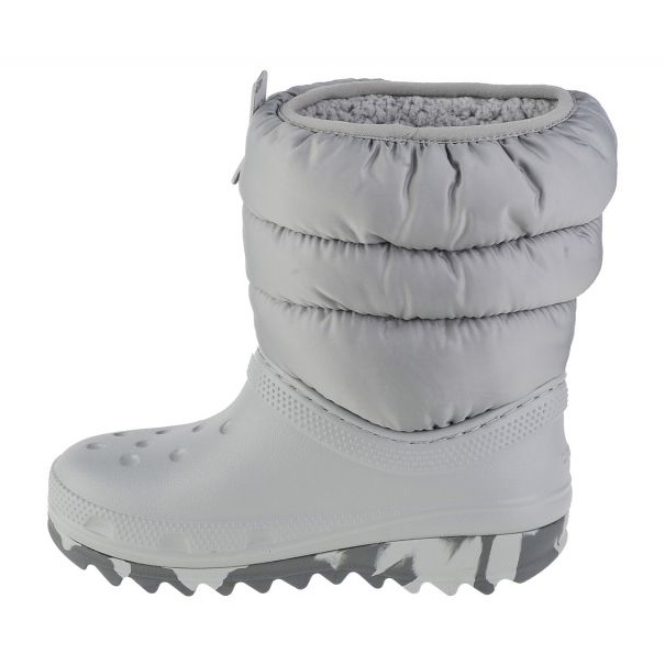 Crocs Classic Neo Puff Boot 207684-007 grau 1