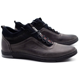 Polbut Herren-Winterstiefel K27F, grau schwarz 2