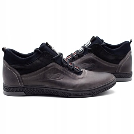 Polbut Herren-Winterstiefel K27F, grau schwarz 3