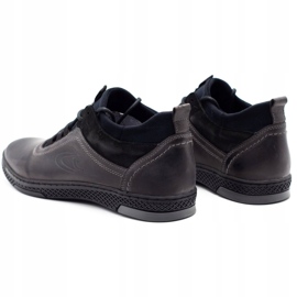 Polbut Herren-Winterstiefel K27F, grau schwarz 4