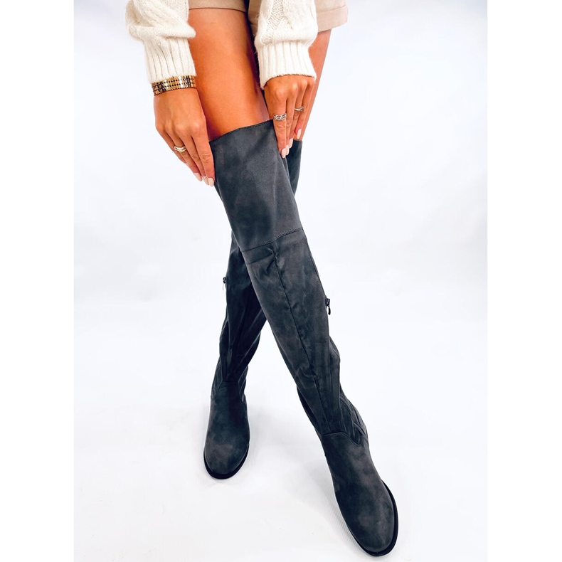 Scott graue Stiefel 1