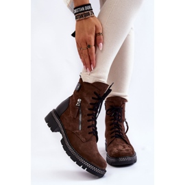 Wildleder Isolierte Stiefel Laura Messi 2508 Braun 1