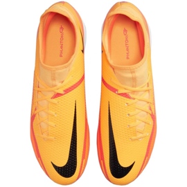 Nike Phantom GT2 Academy Df Ic M DC0800-808 Fußballschuhe schwarz orangen und rottöne 1