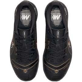 Nike Mercurial Vapor 14 Academy Ic Jr DJ2861-007 Fußballschuhe schwarz schwarz 1