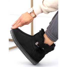 Damen-Schneestiefel Emusy Schwarz 3