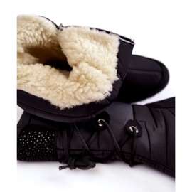 Hohe warme Schneestiefel Progress PROGJ-20-07 Schwarz 3